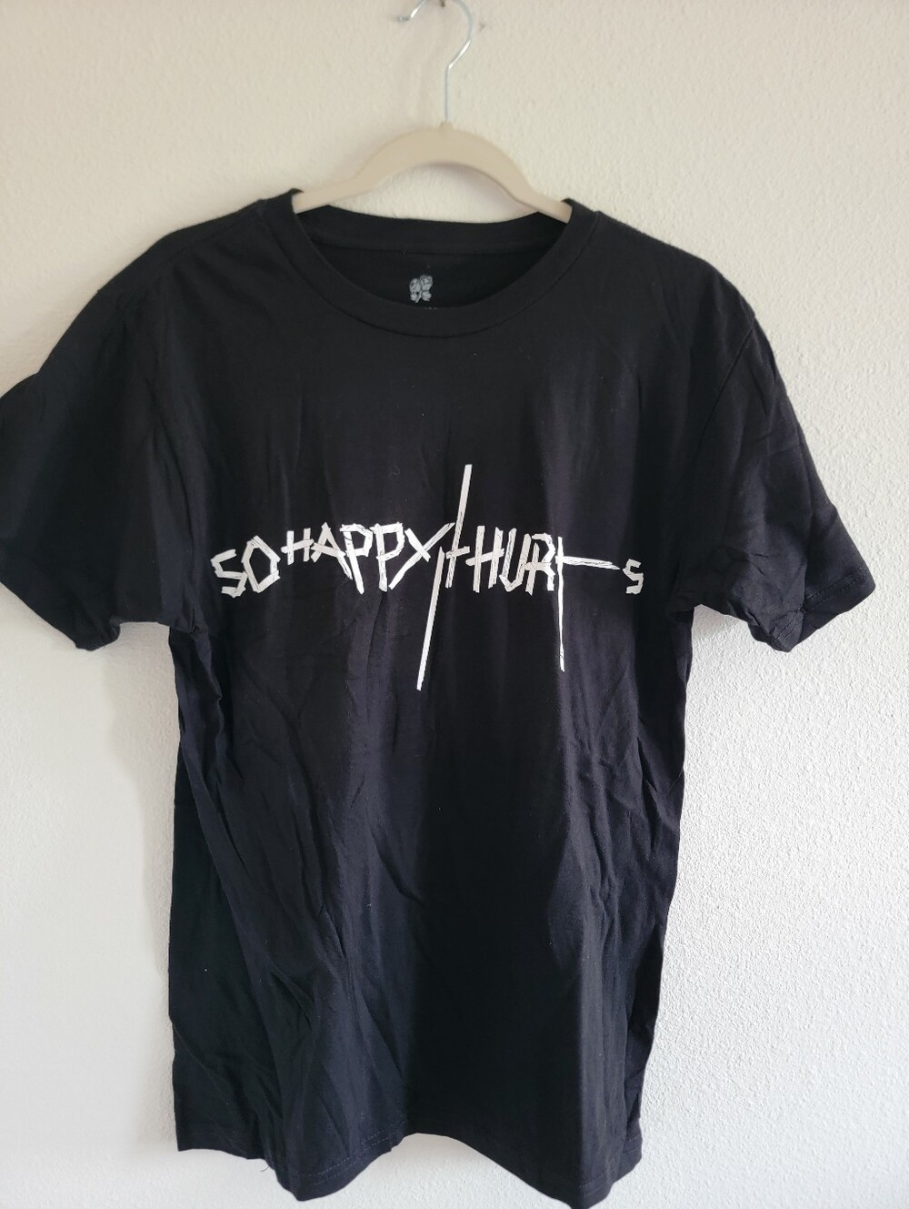 Bryan Adams So Happy It Hurts Tour T-Shirt 2023 Black/White Size Medium